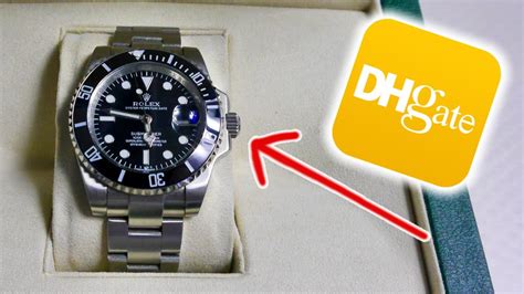 dhgate dogana rolex|Unboxing and review Rolex Submariner DHgate .